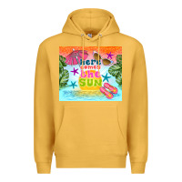 Mustard here comes the sun Premium Hoodie - TumblerDesignByShophia