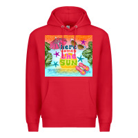 Red here comes the sun Premium Hoodie - TumblerDesignByShophia