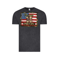 Vintage Black proud veteran Vintage Tee - Jasminsmagicworld