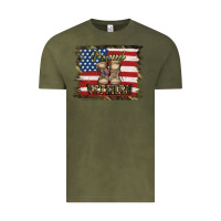 Vintage Olive proud veteran Vintage Tee - Jasminsmagicworld