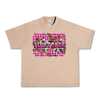 Burro pinktober with cancer ribbon Urban Heavy Tee - AdoDesignShop