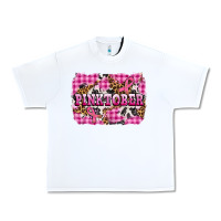 White pinktober with cancer ribbon Urban Heavy Tee - AdoDesignShop