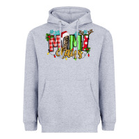 Heather Grey mimi claus Heavyweight Hoodie - texasbilliewilder