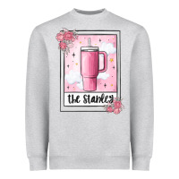 Heather Grey the inspired tarot boujee Heavyweight Sweatshirt - MaliasSmallBusiness