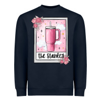 Navy the inspired tarot boujee Heavyweight Sweatshirt - MaliasSmallBusiness