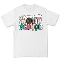 White peace out school Premium Tee - JahusDesignShop