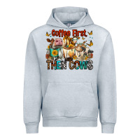 Coffee First Then Cows Urban Hoodie | Teevron