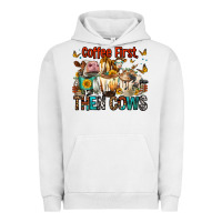 Pigment Lunar Rock Coffee First Then Cows Urban Hoodie - FaDigitalArtStudio
