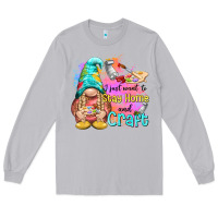 Moon Dust i just want stay home and craft Long Sleeve Tee - NancyCooperArtShop