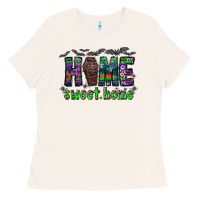 Bone home sweet home Ladies Tee - CowhideDigitalArt