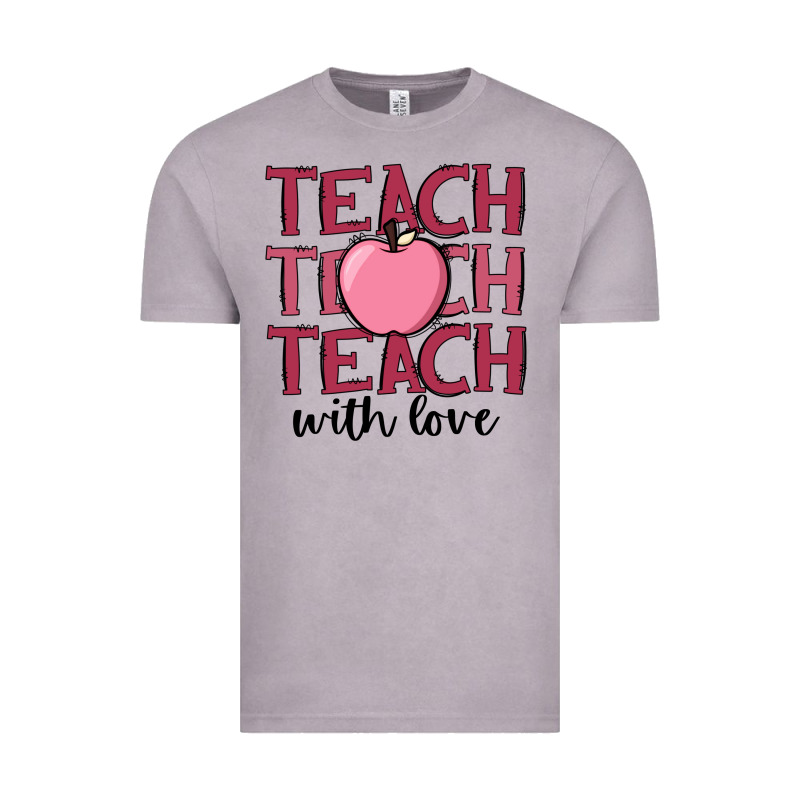 Teach With Love Vintage Tee by JahusDesignShop | Teevron