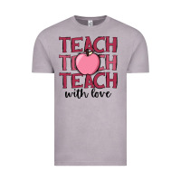 Vintage Zinc teach with love Vintage Tee - JahusDesignShop