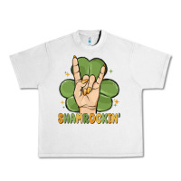 Lunar Rock st. patrick's day shamrockin' Urban Heavy Tee - MaliasSmallBusiness