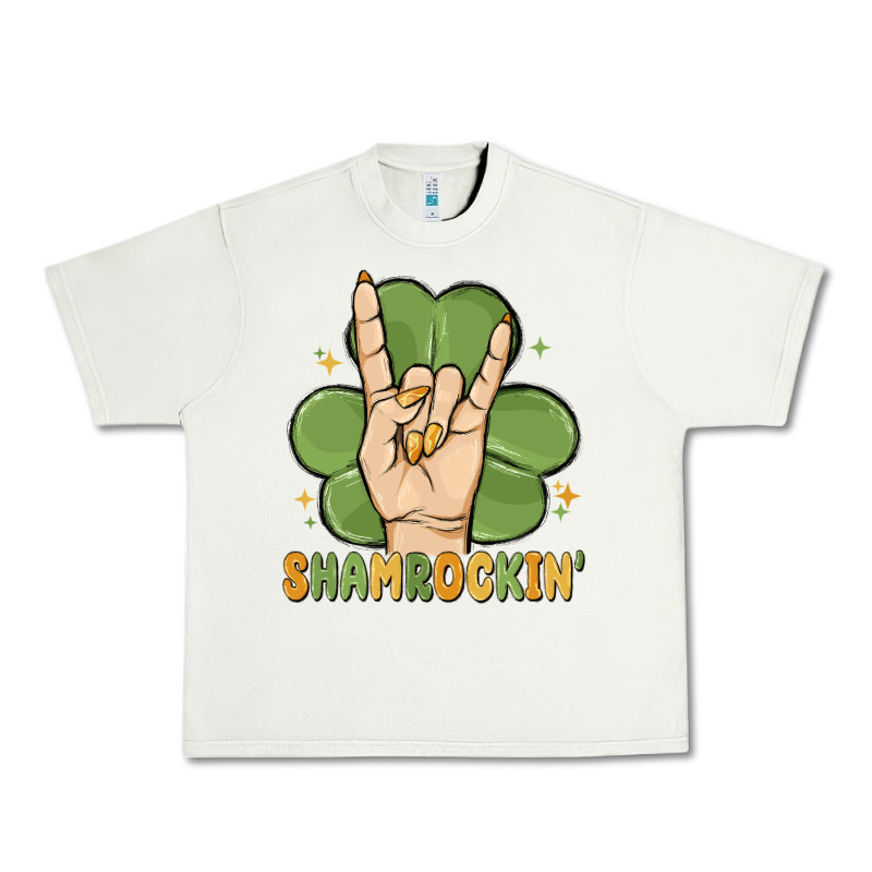 St. Patrick's Day Shamrockin' Urban Heavy Tee by MaliasSmallBusiness | Teevron