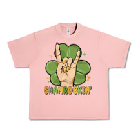 Salmon st. patrick's day shamrockin' Urban Heavy Tee - MaliasSmallBusiness