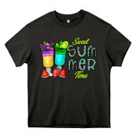Asphalt sweet summer time3 Heavy Core Tee - CowhideDigitalArt