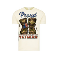 Vintage Arctic proud veteran camo shoes Vintage Tee - Jasminsmagicworld