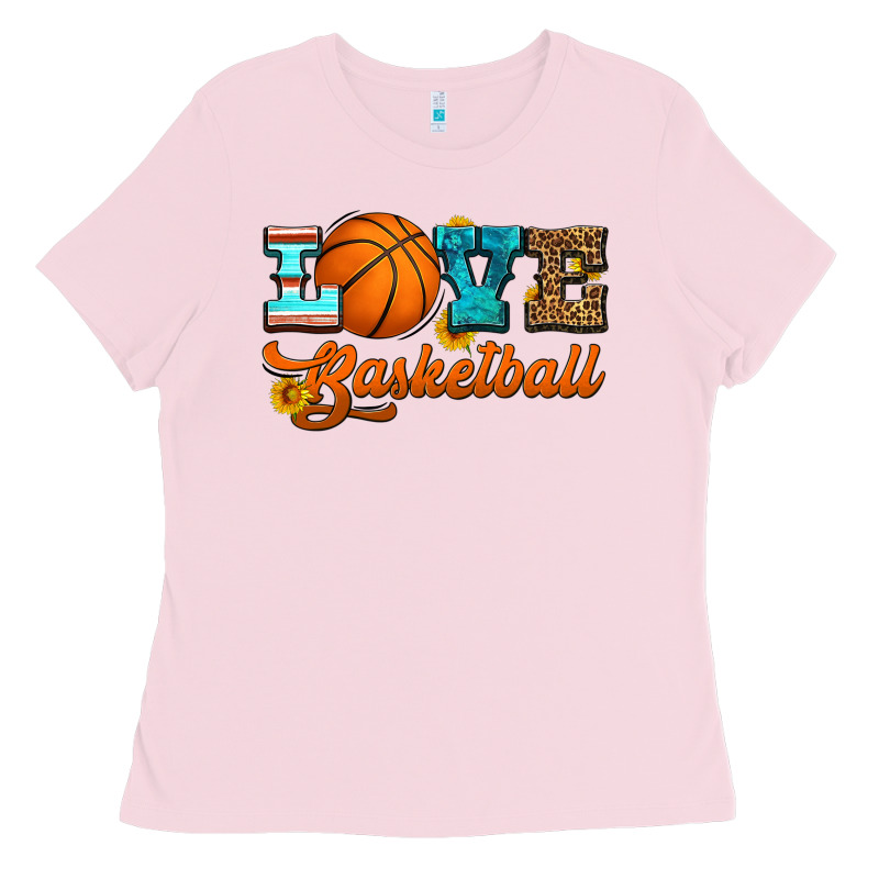 Love Basketball Ladies Tee by HRA Design Shop | Teevron