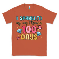 Copper i sparkled my way through 100 days Classic Tee - MaliasSmallBusiness