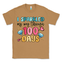 Toasted Coconut i sparkled my way through 100 days Classic Tee - MaliasSmallBusiness