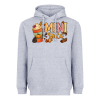 Heather Grey Mini spice Heavyweight Hoodie - NancyCooperArtShop