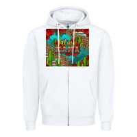 White latina mama Zipper Hoodie - Jasminsmagicworld