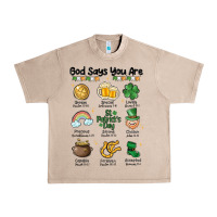 French Oak god says you are st patrick's day Urban Heavy Tee - MaliasSmallBusiness
