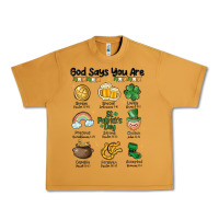 Peanut Butter god says you are st patrick's day Urban Heavy Tee - MaliasSmallBusiness