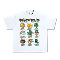 White god says you are st patrick's day Urban Heavy Tee - MaliasSmallBusiness