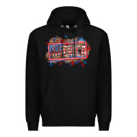Black America Premium Hoodie - HowdyJamesFarm