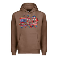 Chestnut America Premium Hoodie - HowdyJamesFarm