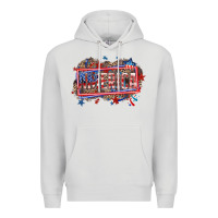 Dove Grey America Premium Hoodie - HowdyJamesFarm