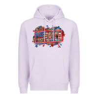 Lilac America Premium Hoodie - HowdyJamesFarm