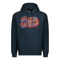 Navy America Premium Hoodie - HowdyJamesFarm