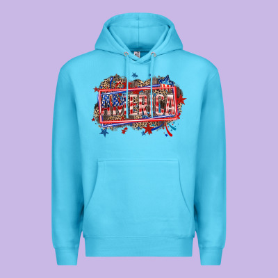 America Premium Hoodie Designed By Howdyjamesfarm