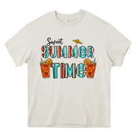 Cream sweet summer time Heavy Core Tee - CowhideDigitalArt