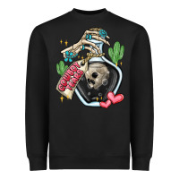Black cowboy tears Heavyweight Sweatshirt - MaliasSmallBusiness