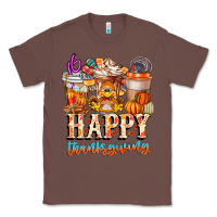 Chestnut happy thanksgiving Classic Tee - CowhideDigitalArt