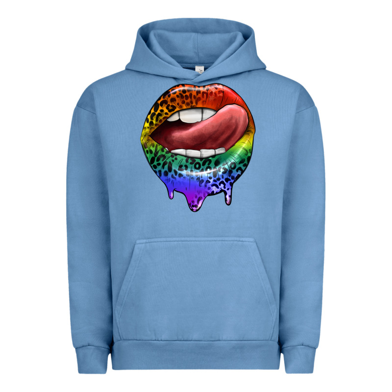 Rainbow Lips Pride Urban Hoodie by FaDigitalArtStudio | Teevron
