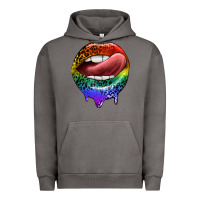 Pigment Tornado rainbow lips pride Urban Hoodie - FaDigitalArtStudio