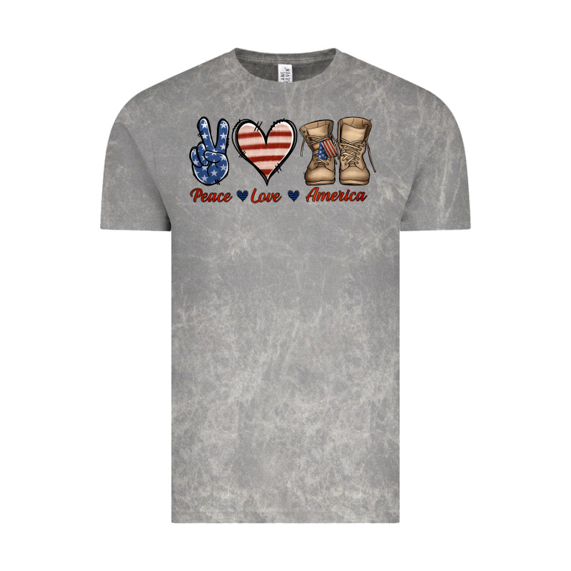 Peace Love America Vintage Tee by Jasminsmagicworld | Teevron