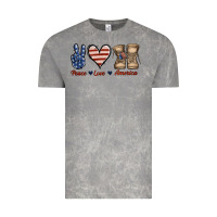 Cloud Rock Peace Love America Vintage Tee - Jasminsmagicworld