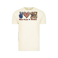 Vintage Arctic Peace Love America Vintage Tee - Jasminsmagicworld