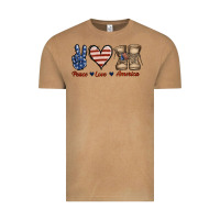 Vintage Camel Peace Love America Vintage Tee - Jasminsmagicworld