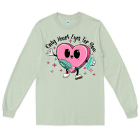 Matcha only heart eyes for you Long Sleeve Tee - MaliasSmallBusiness