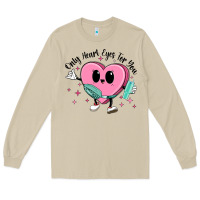 Mushroom only heart eyes for you Long Sleeve Tee - MaliasSmallBusiness