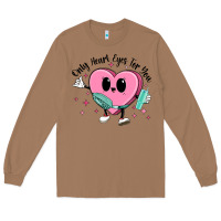 Toasted Coconut only heart eyes for you Long Sleeve Tee - MaliasSmallBusiness