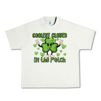 Pistachio coolest clover to pinch Urban Heavy Tee - MaliasSmallBusiness