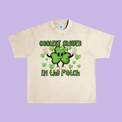 Coolest Clover To Pinch Urban Heavy Tee Designed By Maliassmallbusiness