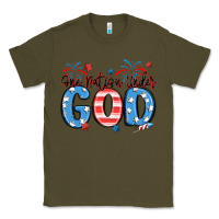 Army Green one nation under god Classic Tee - MaliasSmallBusiness
